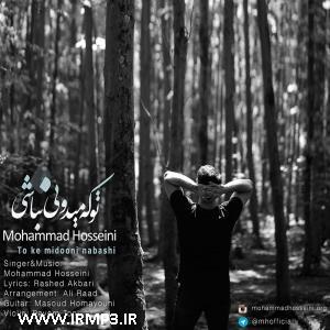پخش و دانلود آهنگ تو که می‌دونی نباشی از محمد حسینی